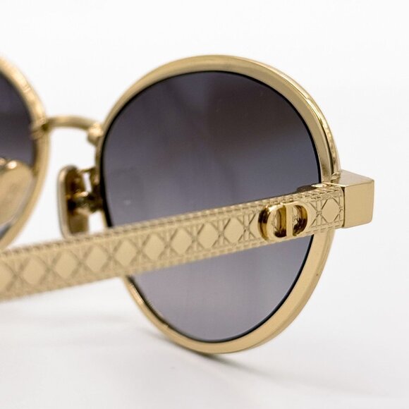 NEW DIOR DIORCANNAGE R1U B0A1 SUNGLASSES WOMEN GOLD EYEWEAR - Picture 6 of 11